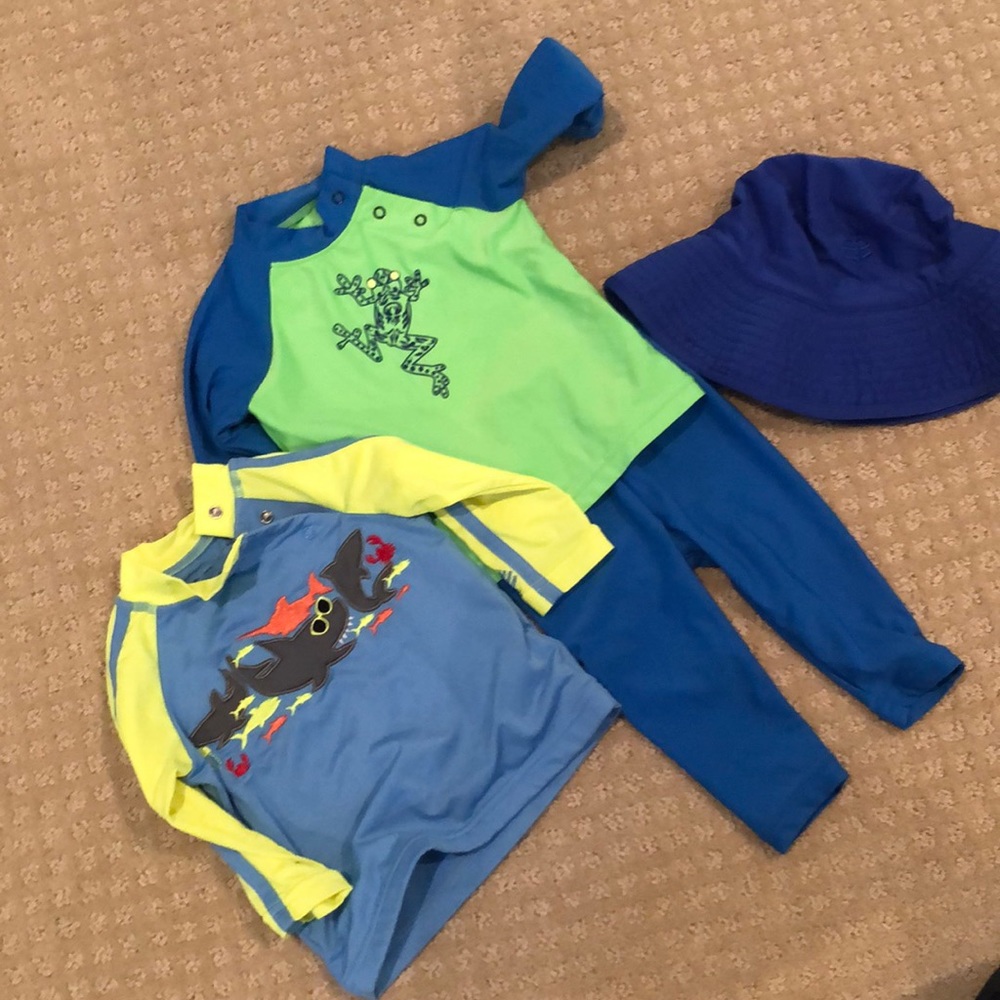 Coolibar baby swim set